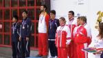 Magalie sur le podium